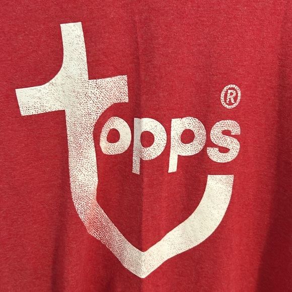 Vintage Topps baseball Card T-shirt. Distressed look size XL - Picture 2 of 4